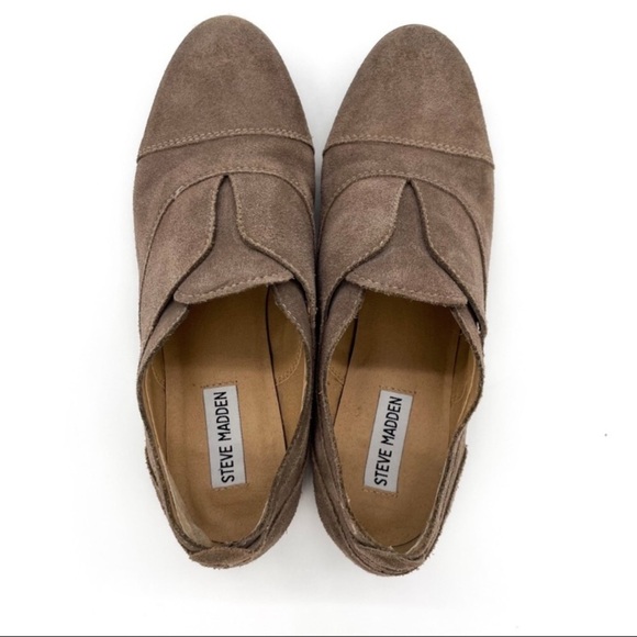 STEVE MADDEN “Catt” Suede Slip On Oxford - Picture 5 of 13
